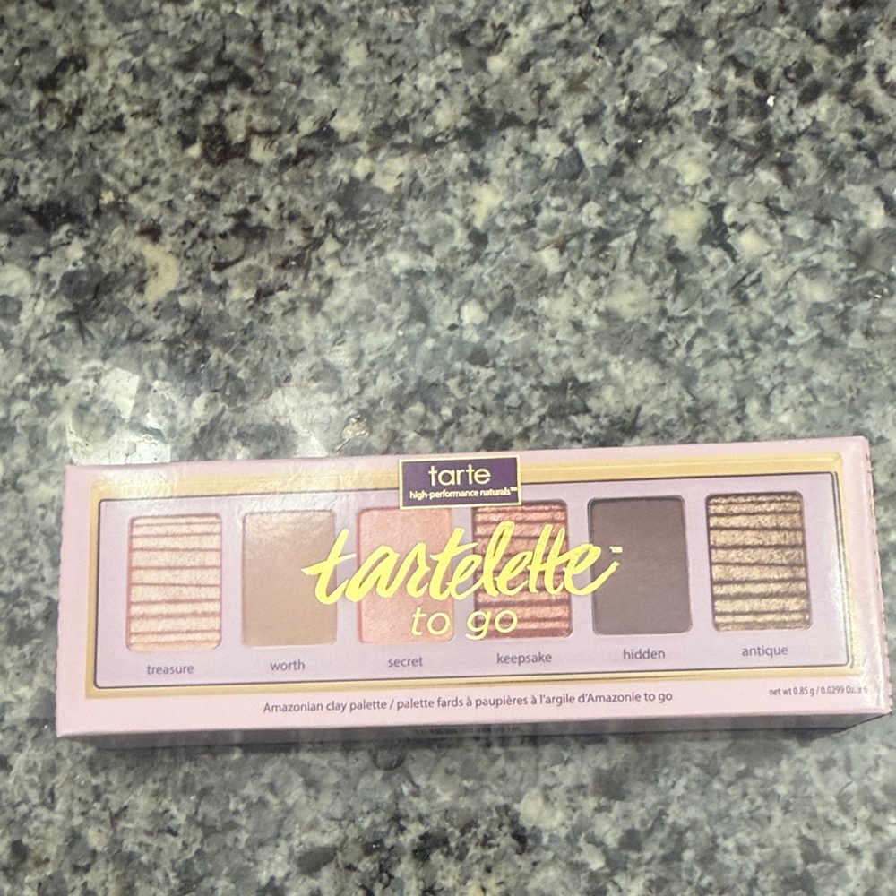 Tarte Tartelette To Go Eyeshadow Palette - Pink and Brown Shades. Amazonian Clay